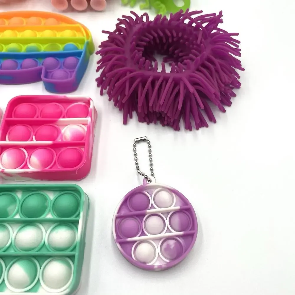 Sensory Fidget Toys Set Stress Relief Anti Anxiety Kid/ Adult Occasional Therapy